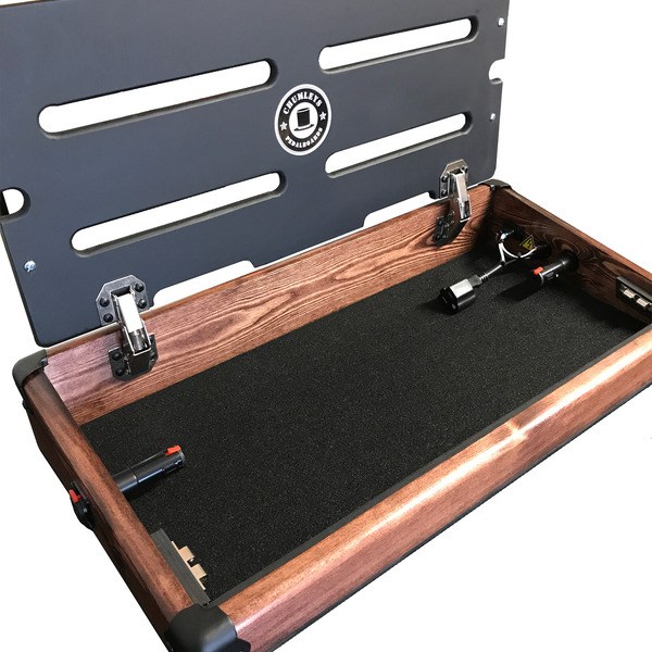 12x24 chumleys pedalboard red mahogany